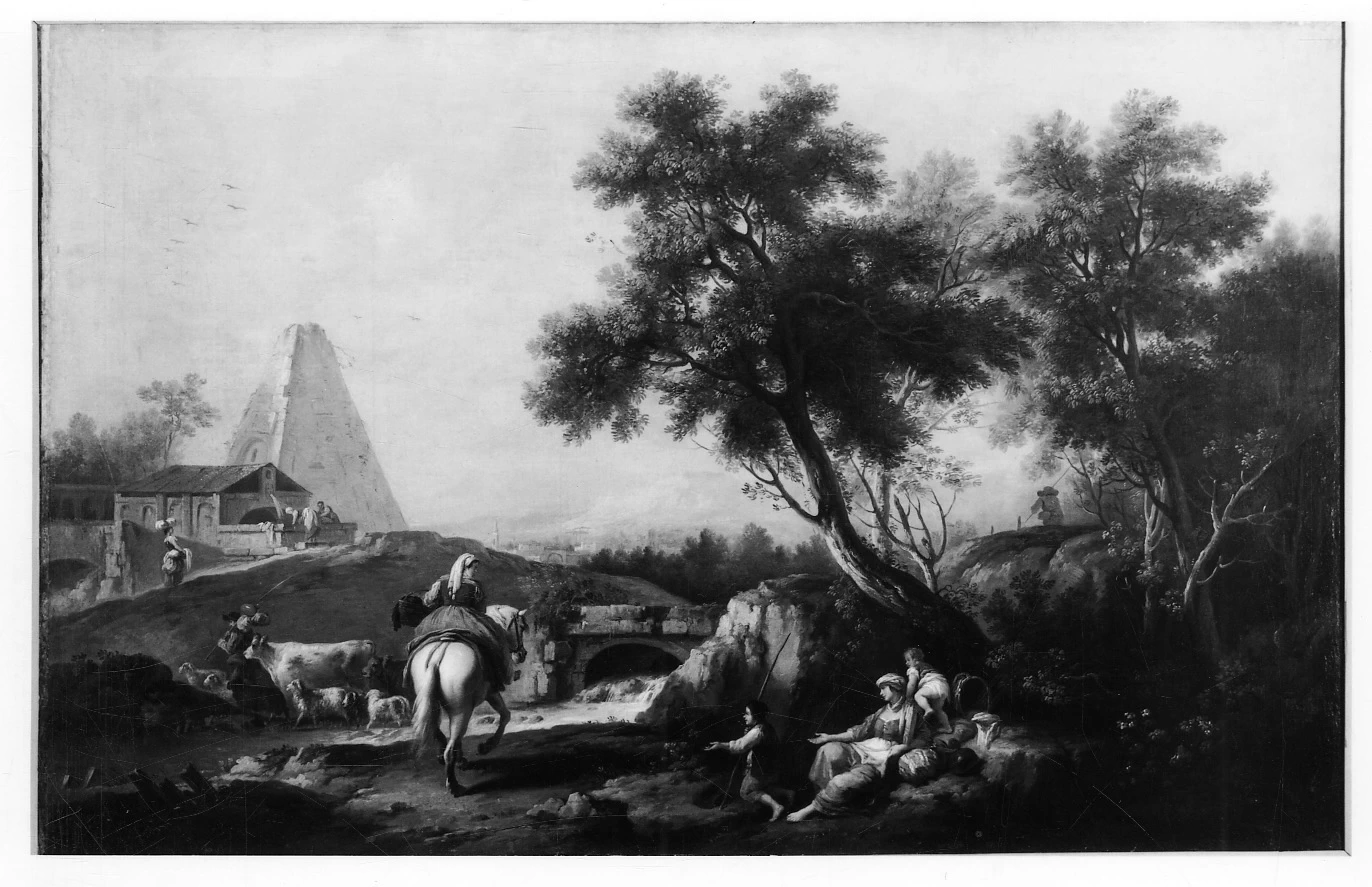 Paesaggio con viandanti e mendicanti - Accademia Albertina, Torino
